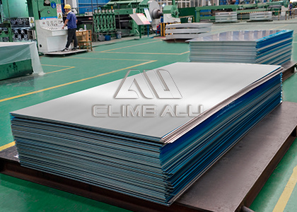 1050 Aluminum Plate in Factory